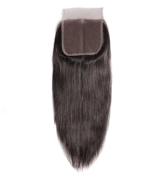 

5x5 lace closure virgin brazilian human hair 820inch straight body wave swiss lace remy human hair extensions in stock9150747, Black;brown