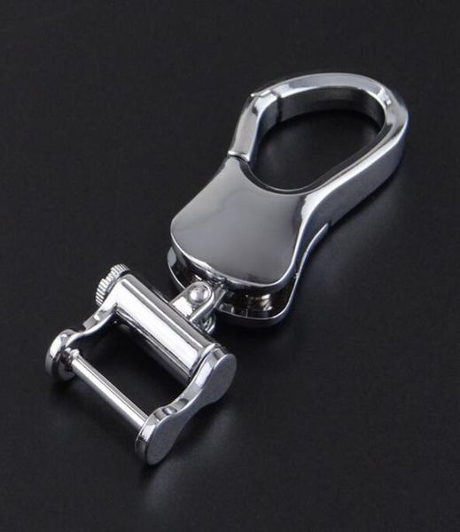 

creative fashion chain new key keyring 2016 gift charm mens ring keyfob car metal keychain alloy4096098, Silver