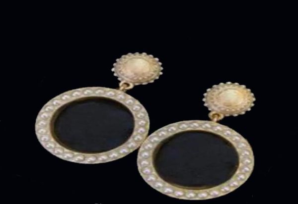 

fashion earrings for lady women party wedding lovers gift engagement jewelry for bride with box8780563, Golden