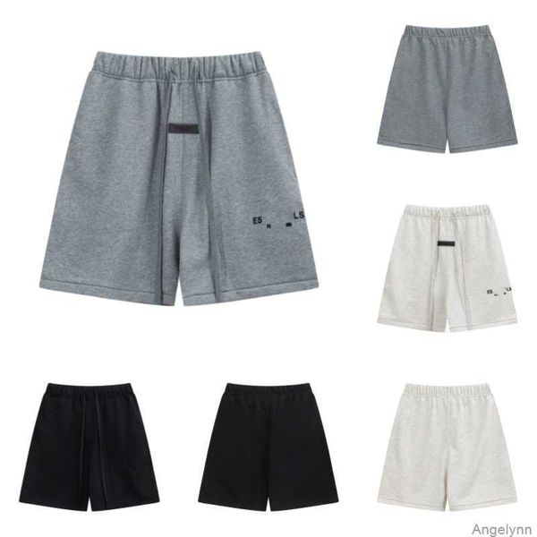 

designer essentail shorts mens womens casual essent shortpants summer loose clothing fashion essentiel letter print street style sportswear, White;black