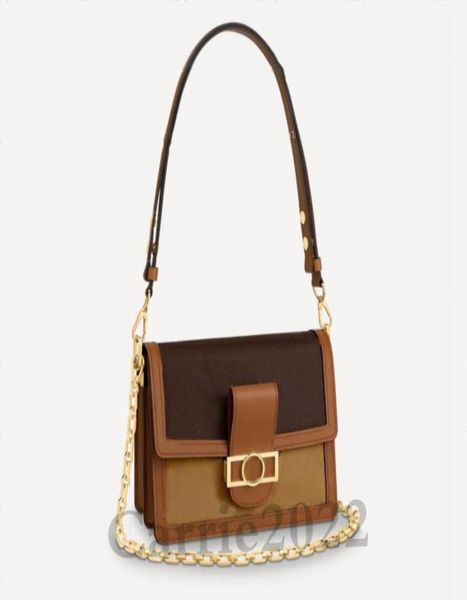 

old flower print fashion women shoulder bags gold chain crossbody bag female messenger handbag wallet 2 colors5005605