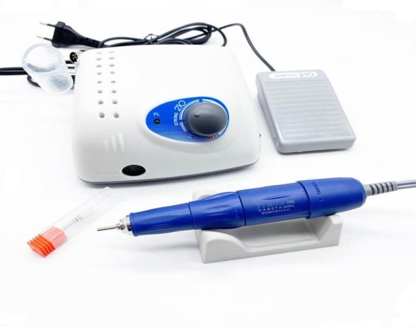 

65w 40000rpm strong 210 105l nail drill model manicure pedicure nail file bit art equipment manicure machine8335898