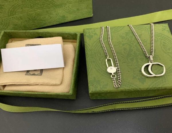 

luxury design necklace for men and women designer letter pendant necklace chain fashion jewelry supply4729438, Silver