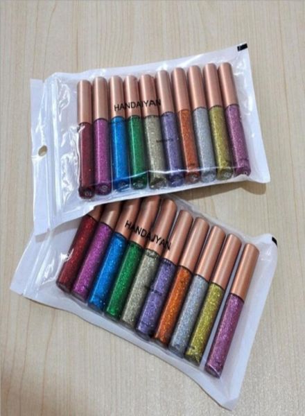 

liquid eyeshadow long lasting waterproof liquid glitter eyeliner pencils 10 colors shining shimmer eye liner makeup eyeliner6297595