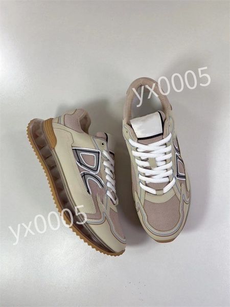 

new luxury mens casual shoes womens sneaker running shoes fashion trainer canvas leather flat sneakers basketball sports shoes, Black