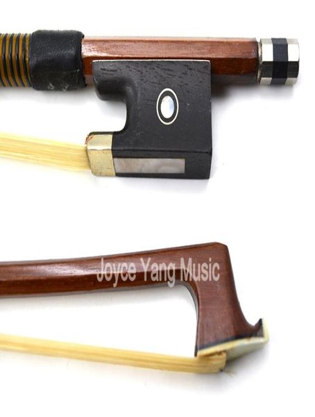 

violin bow fish eye inlay ebony frog suede twined mahogany horse hair 18 14 12 34 44 9609600