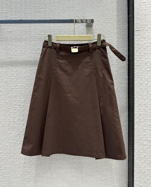 

2023 new autumn designer a skirts fashion brand same style dress luxury women's skirts 0527-4, Black
