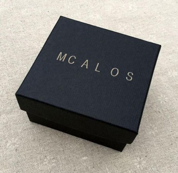 

brand carton paper box watch boxes cases m 00101234563063362, Black;blue