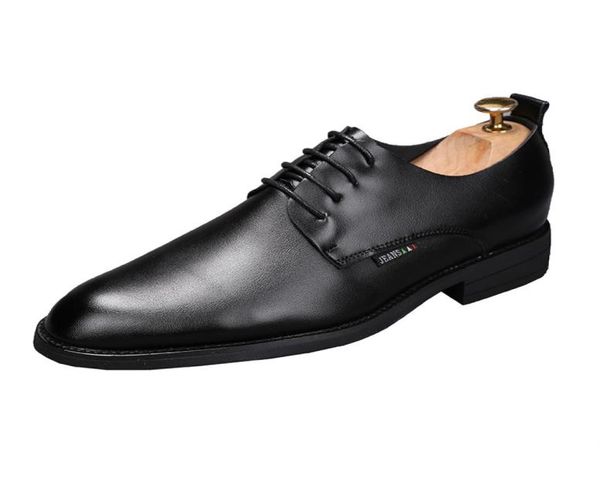

new men dress shoes trend matte groom shoes men039s oxford shoes loafers large size us 65us10 2624279072, Black