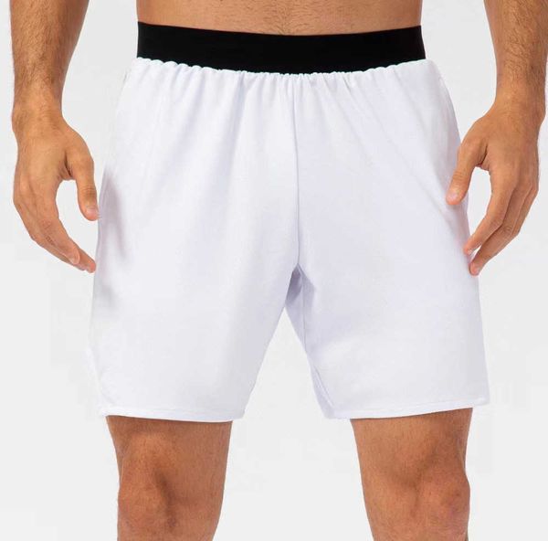 

men yoga shorts lulu shorts mens camo breathable athletic gym pants with towel buckle quick dry casual running short fitness high elastic202, White;black