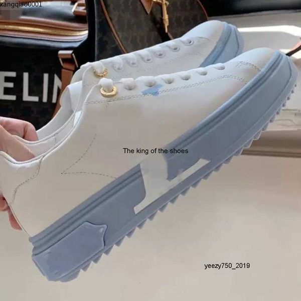 

time out sneakers women shoes genuine leather woman casual shoe size 35-41 model kq1hy00001, Black