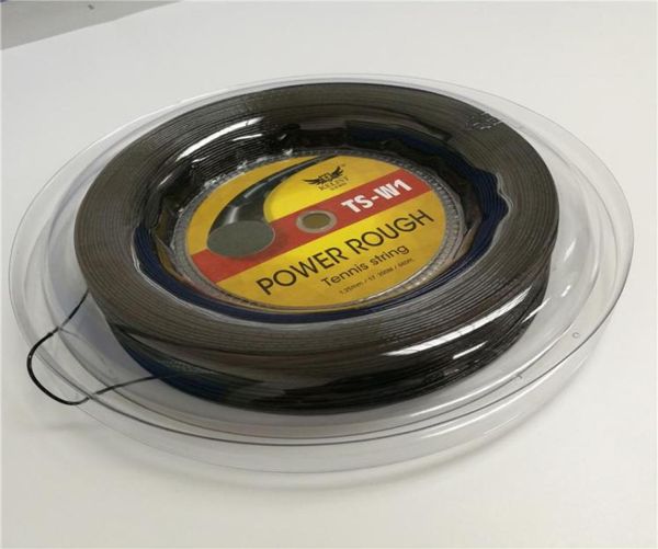 

black reel luxilon quality alu power rough big banger tennis string polyester for racket tennis 200m reel 660ft1629569