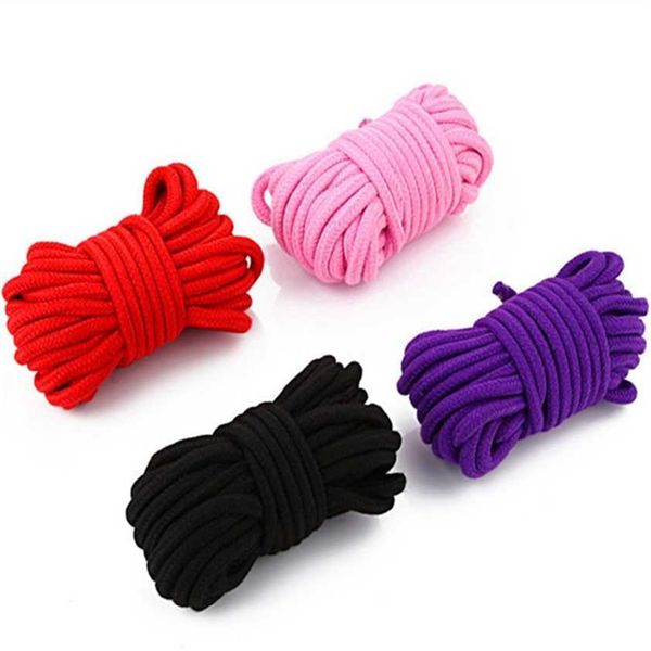 

28% off ribbon factory store meter long variant of mummy with thin cotton slave is equivalent to product rope handcuff for couple, Red;black