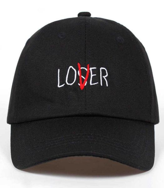 

new fashion lover loser baseball cap embroidery 100 cotton dad hat adjustable snapback hip hop hats q07034527662, Blue;gray