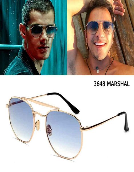 

jackjad 2020 fashion polygon metal style 3648 marshal sunglasses vintage classic brand design sun glasses oculos de sol7710983, Silver
