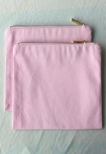 

light pink canvas makeup bag blank pink cotton cosmetic bag blank grey toiletry makeup bag for diy craft 2 colors 9643564