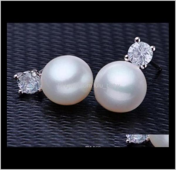 

89mm natural south sea white pearl earrings ed150817z zgubp stud 75bgw47305908707500, Golden;silver