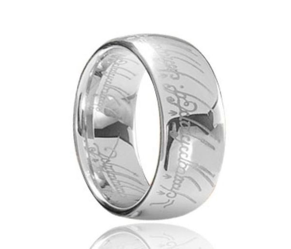 

8mm america movie jewelry the magic tungsten carbide ring black gold silver three colors for choosing fashion jewelry finger ring 9322763