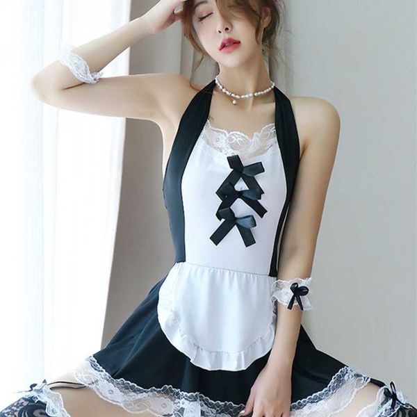 

26% off ribbon factory store exciting maid attire and passionate dress disguised as lingerie black lace intimate kimino suit, Red;black