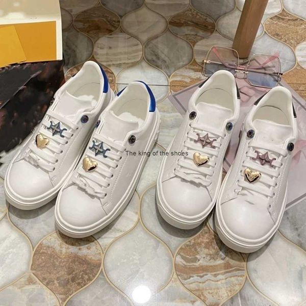 

time out trainers designer shoes new arrive women sneaker cow leather thickened raised rubber outsole size 35-42 model 04, Black