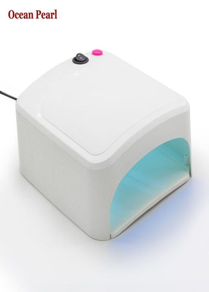

whole ocean pearl ccfl uv lamp nail dryer 36w uv lamp nail gel polish curing light nail art tools suitable for hands and feet5329559