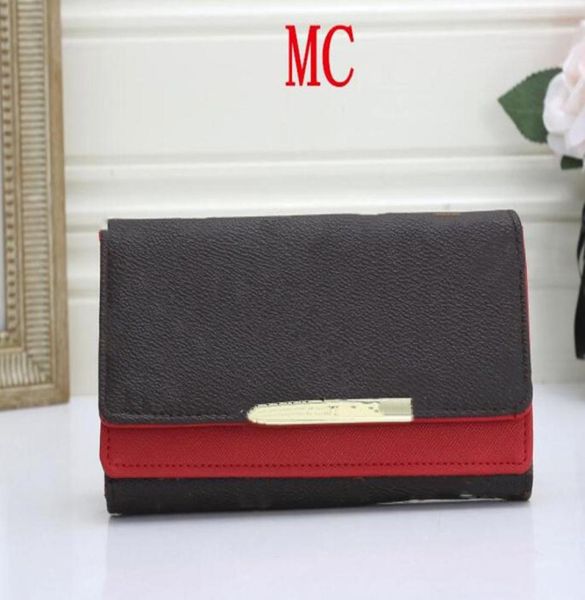

whole 3 colors fashion single zipper men women leather wallet lady ladies long purse with orange box7520406, Red;black