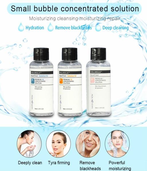 

accessories parts machine use aqua peeling solution 50ml per bottle facial serum for normal skin1725540