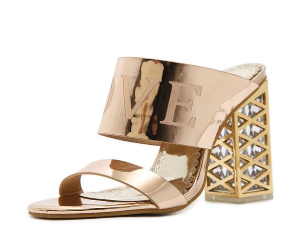 

women sandals shoes 2019 summer gladiator sandals women crystal square heel sandals party shoes size 34409270275, Black