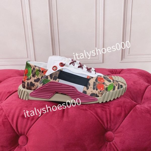 

luxury designer womens fashion sneakers lace up popular flat casual mens spring autumn walking shoes white, Black
