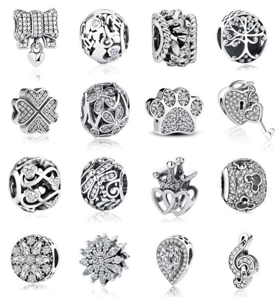 

new 925 sterling silver cross love heart mom charm pink gold enamel bead fits bracelet diy for women jewelry accessories no0092193260, Bronze;silver