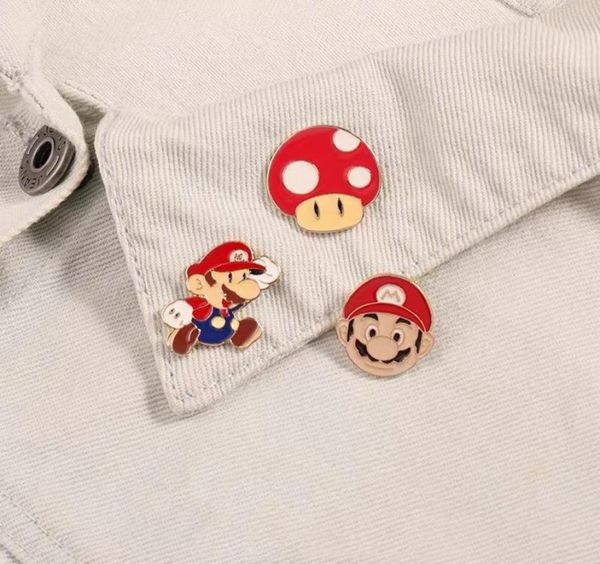 

cute anime movies games hard enamel pins collect metal cartoon brooch backpack hat bag collar lapel badges women fashion jewelry s6400280, Blue