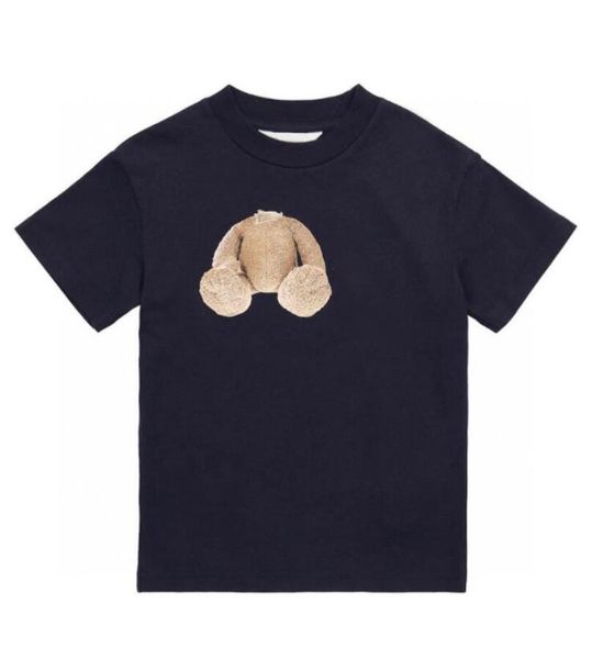 

summer boys girls designer t-shirts kids fashion t-shirts boy girl caual letter printed baby child t shirts stylish trendy tshirts size 100, Blue