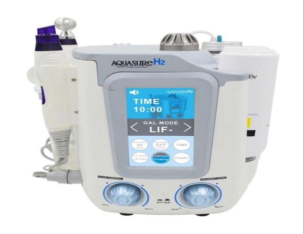 

3in1 aquasure hydrogen facial hydra dermabrasion machine aqua skin peeling microdermabrasion microcurrent face lift beauty equipme4629792, Black;white