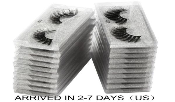 

false eyelashes whole 1005001000 pcs 3d mink lashes natural lots items makeup fluffy in bulk5480844