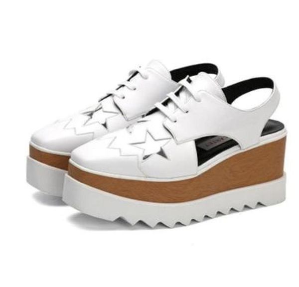 

shoes nude soft genuine leather women platform elyse nina mn012501360, Black