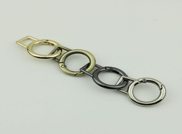 

19mm o rings metal bags buckles for spring bucklesclasp handbag handle connector diy accessories8912224, Black