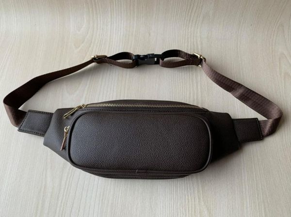 

men women genuine leather sport runner fanny pack belly waist bag bum fitness running belt jogging pouch back g8812793