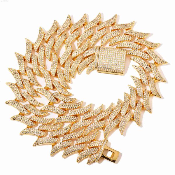 

designer jewelry fashion diamond cuban chain cuban link, Silver