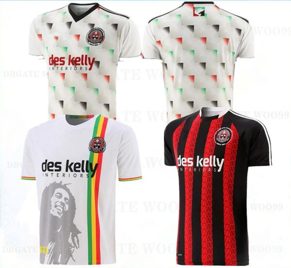 

bohemian fc 2023 2024 away white bohemian soccer jerseys 23 24 third color bohemians special football shirt camiseta de futbol maillots foot, Black;yellow