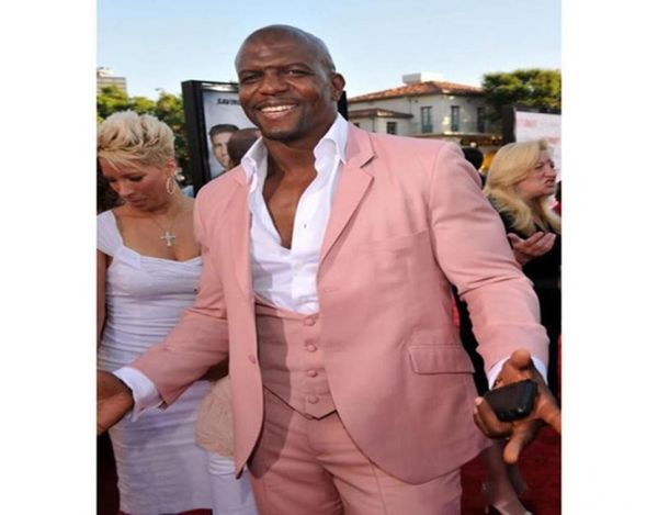 

two button pink wedding groom tuxedos notch lapel groomsmen men suits prom blazer jacketpantsvesttie w917472528, Black;gray