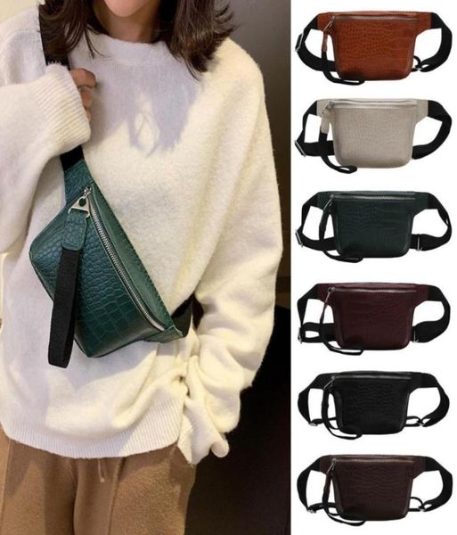 

waist bags fashion mini fanny pack for women men women039s crocodile leather multicolor chest bag handbag phone8494974