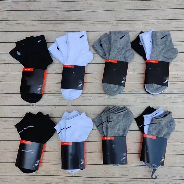 

mens socks women cotton all-match classic ankle letter breathable black white cotton printed sock embroidery cotton designer sports sock
