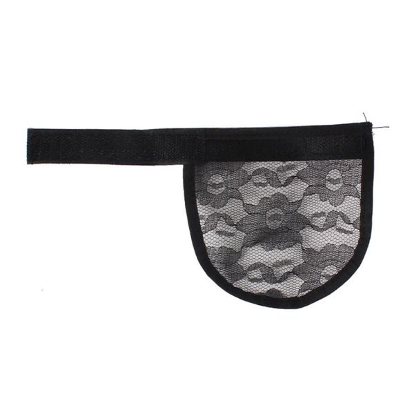 

hair net making ponytail hairnet adjustable strap on the back weaving cap glueless wig cap good quality6263113, Black;brown