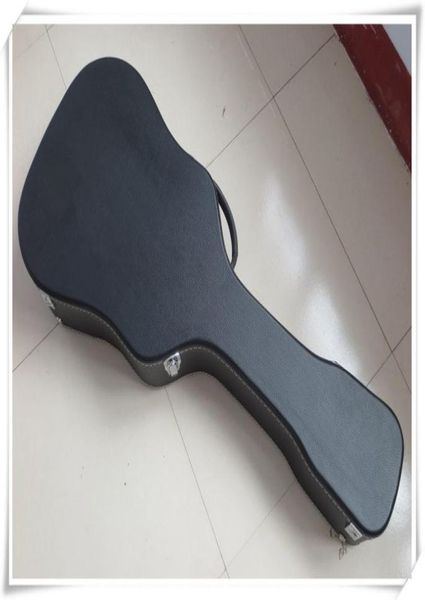 

41 inch 43 inch acousticelectric guitar black hardcasethe color can be customized as your request4832584