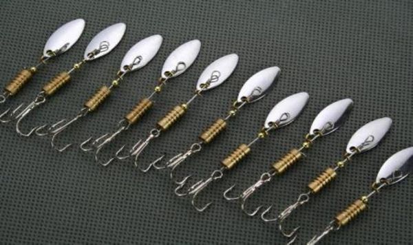 

fishing lures spinner hooks baits 33g0123456789108356273