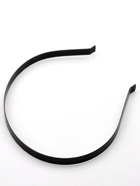 

whole 5pcs black headbands hair band 37cm long 6mm wide b213946683128