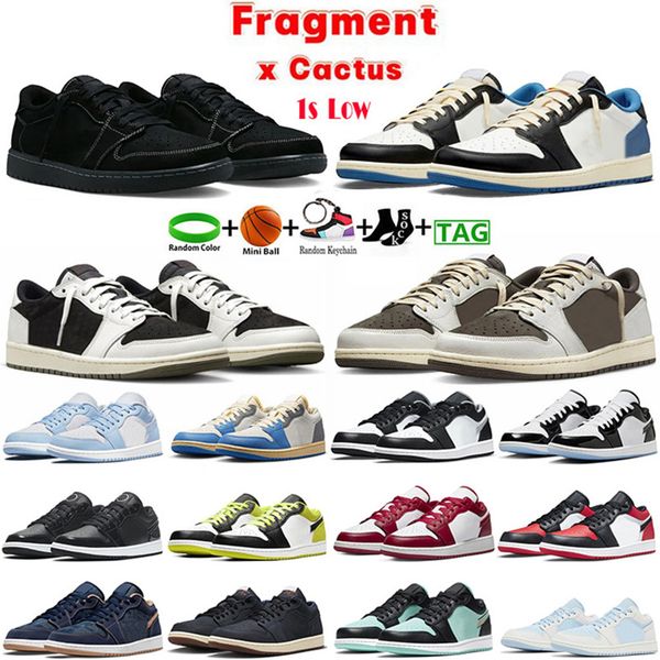 

2023 jumpman 1 1s low mens basketball shoes black phantom reverse dark mocha fragment olive sail black panda paris wolf grey unc shadow trai