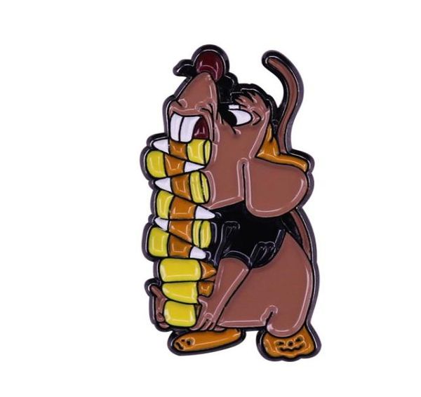 

cute mammoth enamel pins brooch collecting animal alloy lapel badges men women fashion jewelry gifts adorn backpack collar hat8595426, Blue