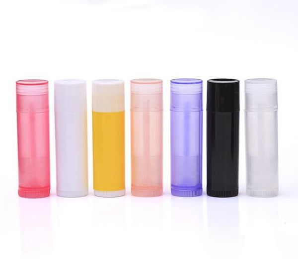 

5g 5ml lipstick tube lip balm containers empty cosmetic container glue stick clear travel bottle6995817