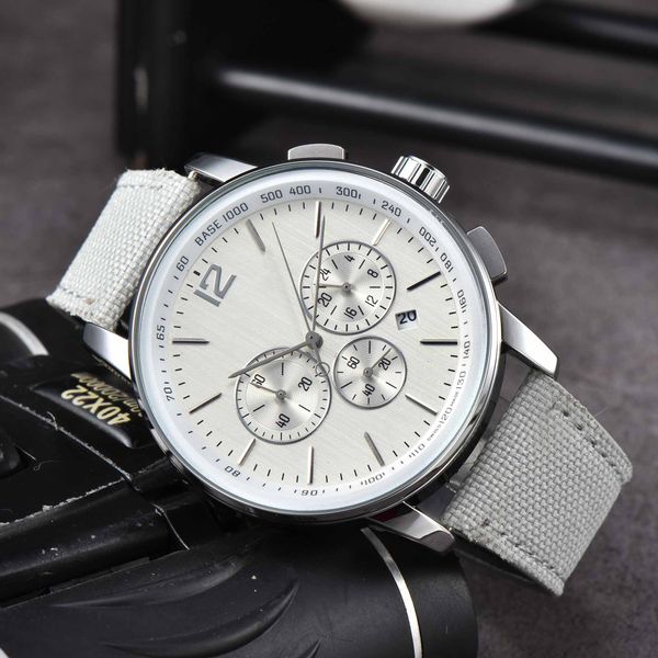 

2023 aaaa men's watch arp sapphire mirror automatic six hands quartz business fashion watch gift watch, Slivery;brown